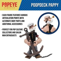 Poopdeck Pappy – Popeye Classics Action Figure: Boss Fight Studio Llc