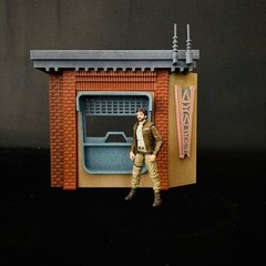 Xanwan’s Freight Kiosk #2 For 6 in (1:12) Figures (Painted)