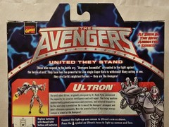 Avengers: United They Stand Ultron and Tigra Figures lot of 2 Marvel *Unopened*