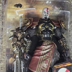 NECA God of War 2 Kratos Action Figure Open mouth Ares Armor New Sealed *Read*