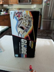 GI Joe 1987 Cobra Wolf 100% Complete With Box Driver Blueprints Minty Condition