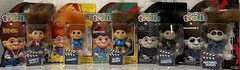 Set of 5 Good Luck Trolls CHUCKY MARTY ALAN MICHAEL FRANKENSTEIN Icon Troll Doll