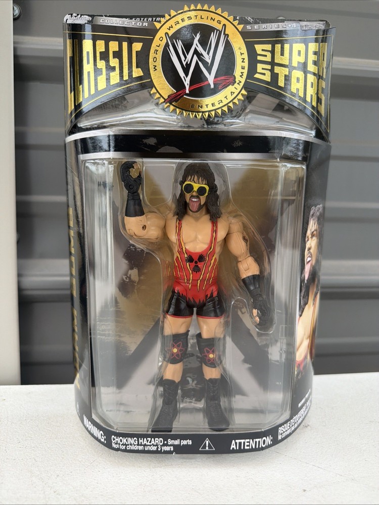 Adam Bomb WWE Classic Super Stars Series #19 2008 Jakks Pacific NEW SEALED