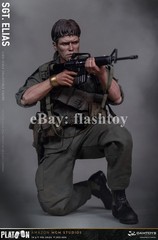 Presale DAMTOYS DMS047 1/6 Platoon Sergeant Elias 12″ Male Action Figure Model