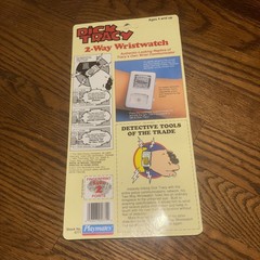 Vintage 1990 Dick Tracy Playmates 2 Way Wristwatch Disney Playmates New NIP
