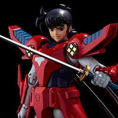 Ronin Warriors Rekka of Ryo 165mm ABS/PVC/PA/POM action figure