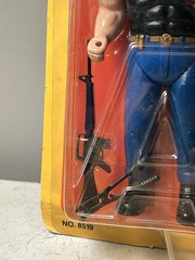 Vintage Galoob A-Team Python Bad Guys Action Figure New On Card, Unpunched 1983