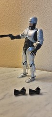 Lot Of 2 NECA RoboCop: Spring-Loaded Holster & Stiff-Hip 2011 Action Figures 7″