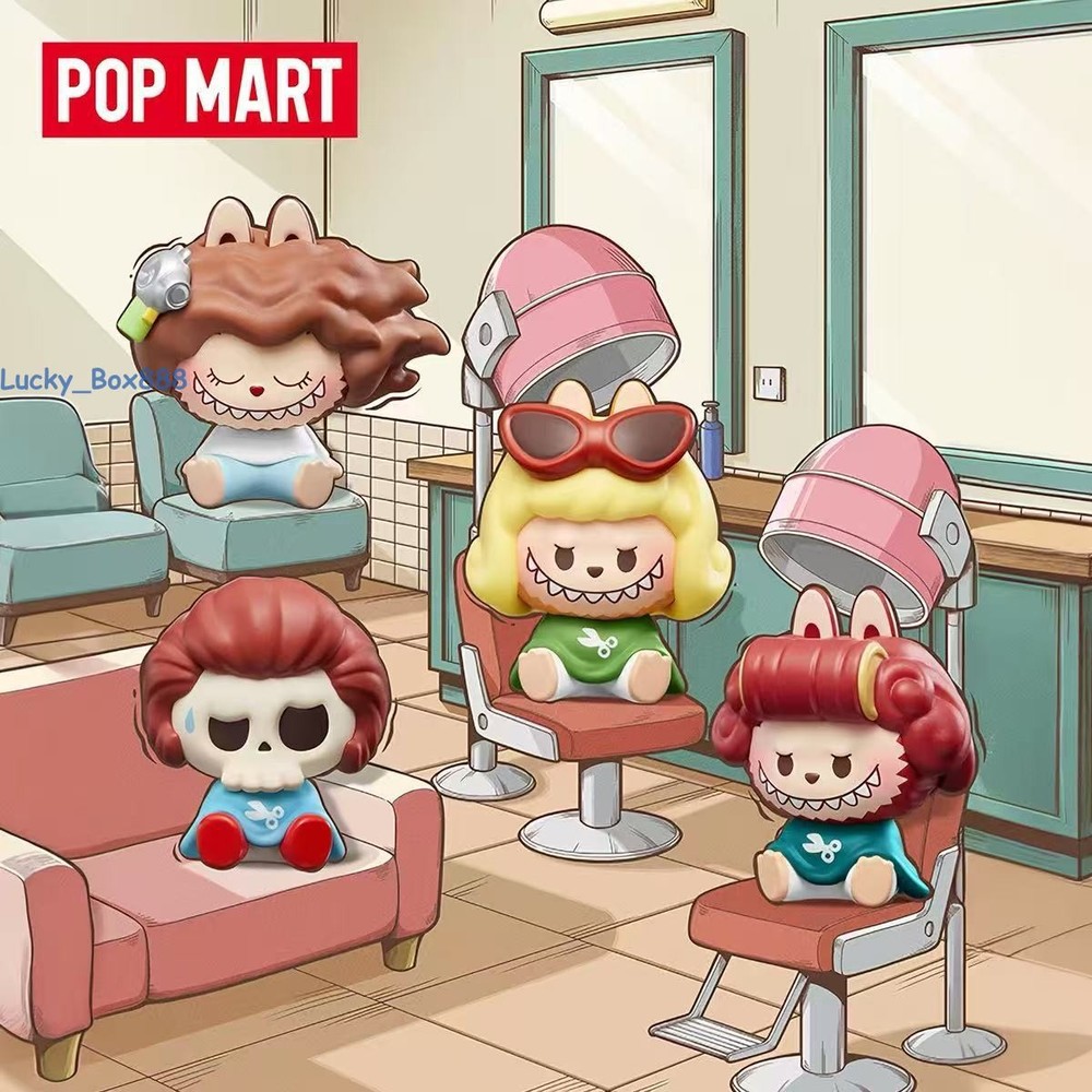 Pop Beans The Monsters Hair Salon Series Blind Box Mini Figure 1 Random NEW
