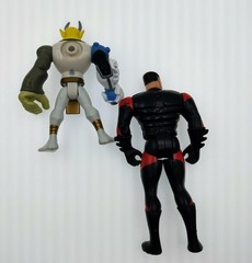 Vtg DC Comics Action Figure Lot Of 8 Late 90s Early 00s Batman Superman Two Face