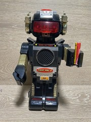 Vintage 1984 Magic Mike II Robot 2002 New Bright 11″ Sound Works – Read