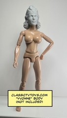 Vintage Amazon Lady Custom Action Figure Head 1:9 or 1:6 Mego