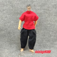 1:18 Casual Pants Trend Trousers Clothes Fit 3.75 ” Male Soldier Figure Body Toy