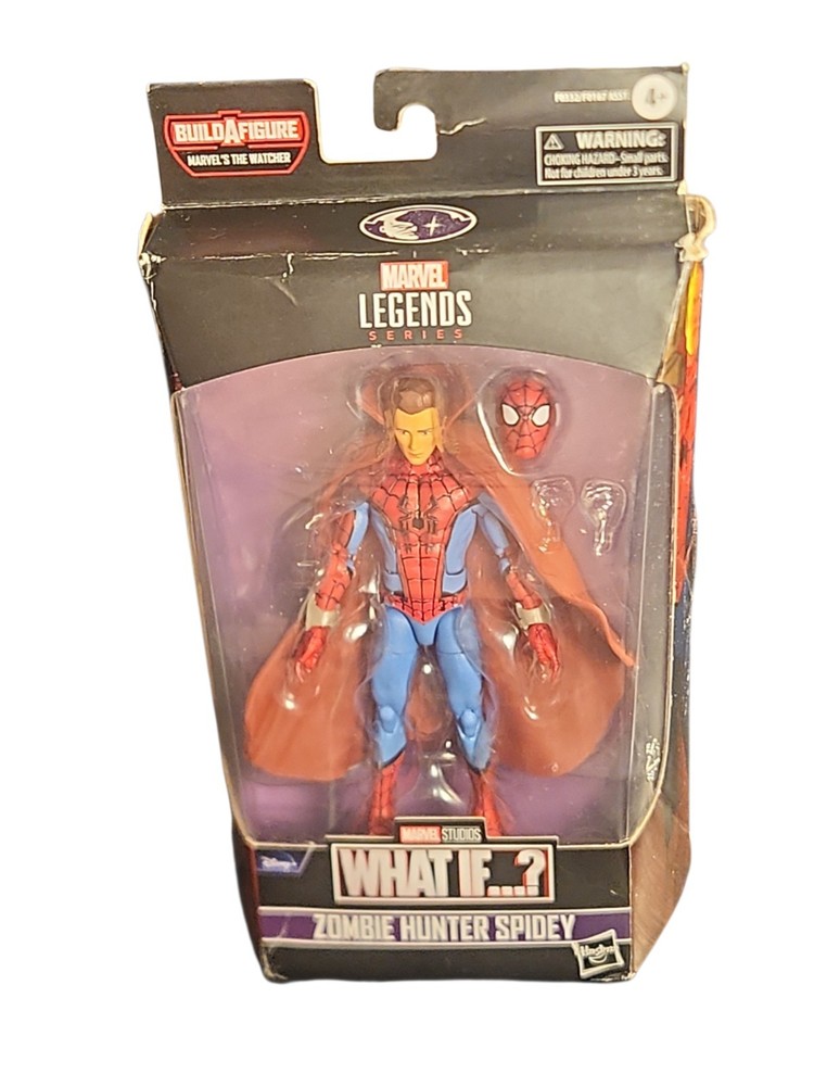 Marvel Legends What If Zombie Hunter Spidey Spider-man Action Figure 2021 Read