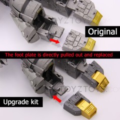 New Folded Feet Filler / M-76 Gun Sword Weapon Eye Upgrade Kit For SS86 Sludge