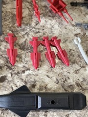 Vintage GI Joe Weapons & Missiles Lot + Vehicle Parts 1980s 1990s Accessories