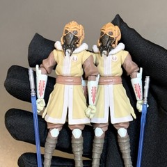2x Star Wars The Clone Wars JEDI MASTER PLO KOON 3.75″ Action Figure CW53 #K5
