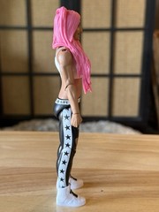 One recently opened loose WWE Liv Morgan action figure from 2020 by Mattel.