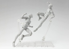 Bandai Tamashii Nations Tamashii Stage Act. 4 for Humanoid Stand Support (Clear)