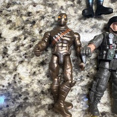 Lot Of 11 Star Wars, DC comics, & Loose Action Figures, No Accessories
