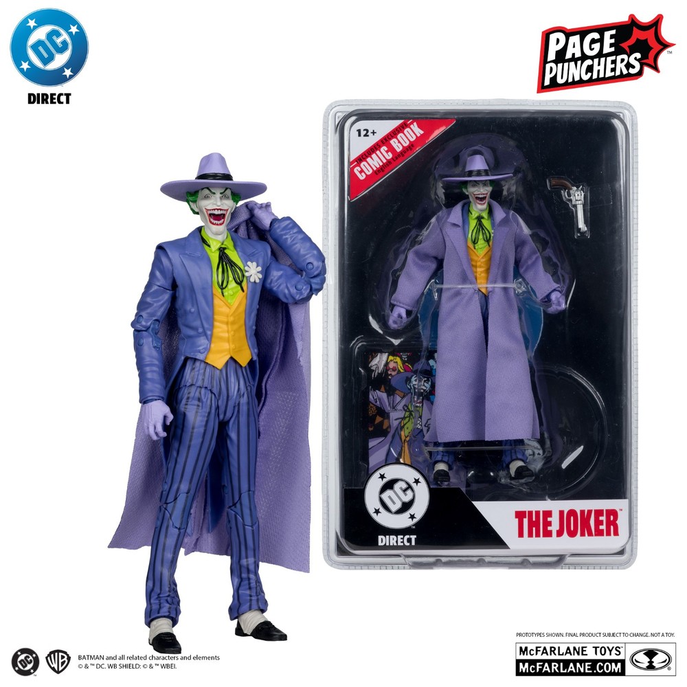 DC Direct The Joker (Page Punchers) 7-Inch Scale Action Figure (New) (In Stock)