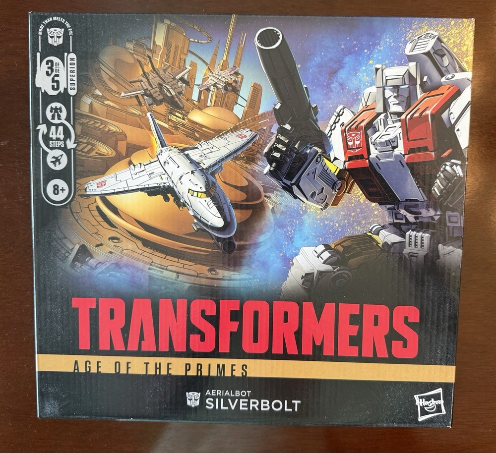Transformers Age of the Primes Aerialbots Complete Set 5 Combiner Superion NEW