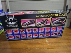 NEW 1991 Batman Returns Bruce Wayne Custom Coupe Kenner Sealed Vintage