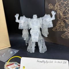 RARE Transformers Grimlock G1 Transparent ver. Unassembled Kit*2 No Box USAship
