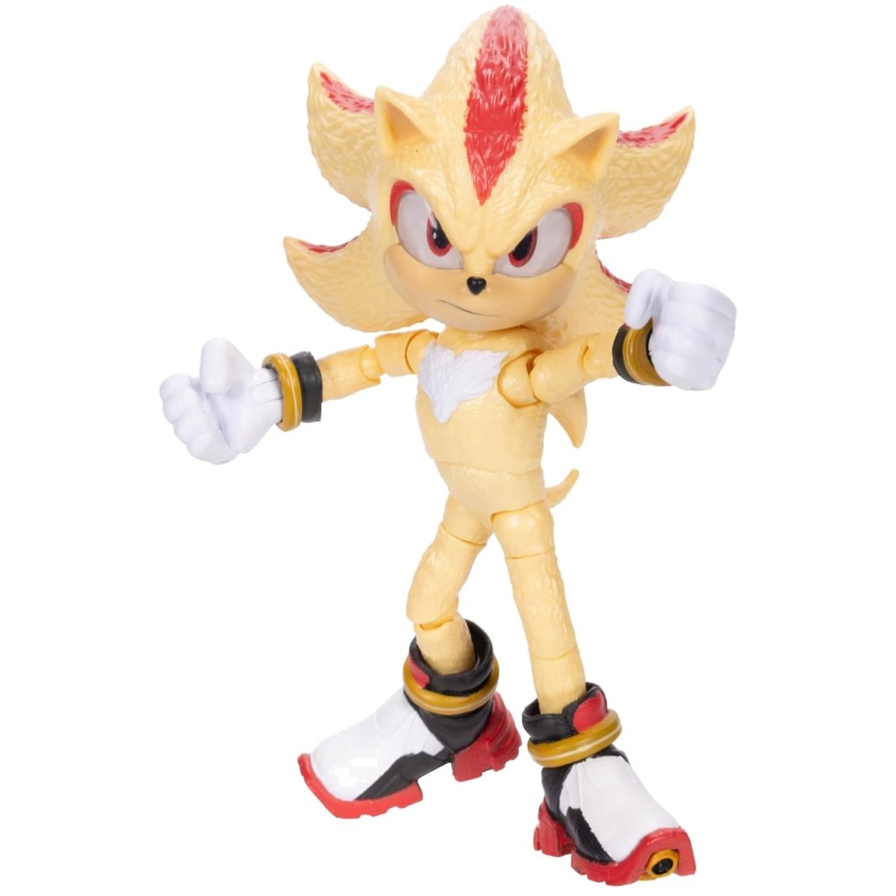 Sonic 3 Movie Super Sonic Collectible Figure – 5″