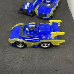 Paw Patrol Car Chase Rubble Marshall Police Fire Truck Construction Lot Of 5