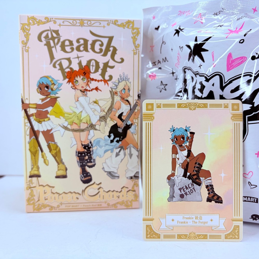 POP MART x Peach Riot Power Chords Series Confirmed Figure – Frankie The Forger