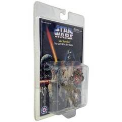 Star Wars Luke Skywalker Die Cast Metal Key Chain 1996 Placo Products Sealed