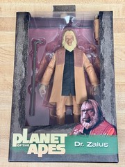 Lot of 3 Planet of the Apes 7″ Figures by NECA Zira General Ursus Dr. Zaius NEW