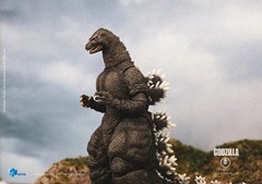 Hiya Toys Godzilla vs King Ghidorah Exquisite Basic 7″ Godzilla Hokkaido Battle