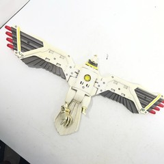 Broken 1995 Power Rangers White Falcon Zord – Mighty Morphin Ninja Megazord 17”