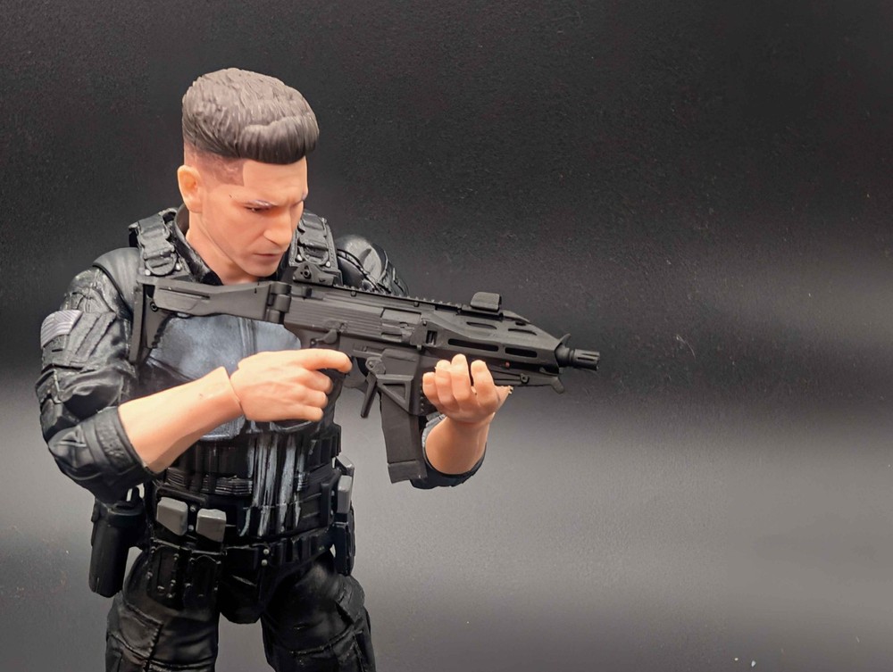 1/12 scale 3D printed skorpion EVO SMG for classified valaverse marvel legends