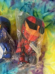Bandai Halo Plush Red & Blue Spartan’s