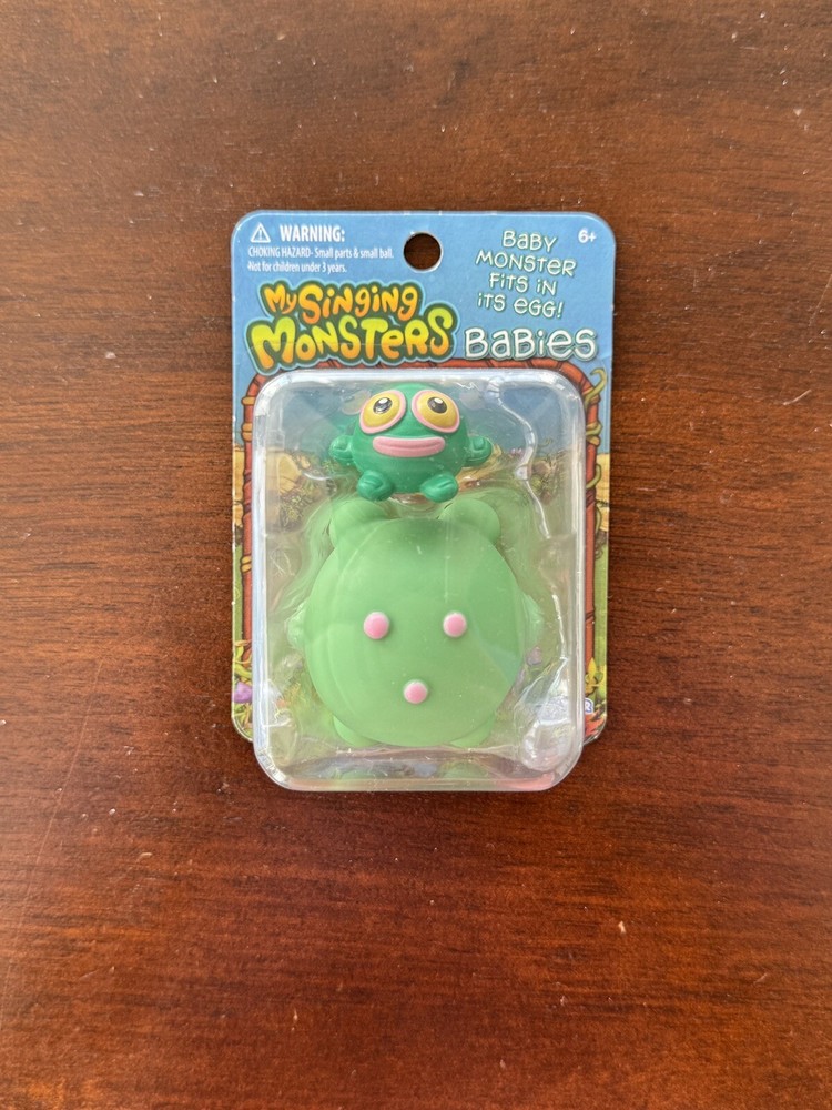 PlayMonster My Singing Monsters Babies 1.5″ Baby Toe Jammer & Egg