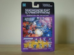 Transformers – Heroes of Cybertron – Gen. One – 2001 – Complete Set of 10 – MOC