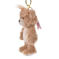 Disney Store Max’s Teddy Bear plush keychain GOOFY BIRTHDAY