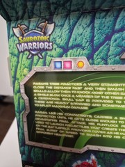 Saurozoic Warriors Seph Rasan Action Figure New In Box Mattel