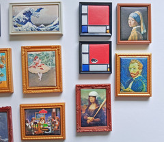 Zuru Mini Masterpieces Comedian Banana with Duct Tape & Other Rare Paintings Lot