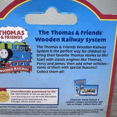 Vintage NIB Thomas Wooden Railway BEN Toy Train Sealed 2001 Red Label