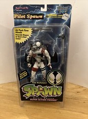 McFarlane Toys Spawn Pilot Spawn Action Figure Black 5.5 Inches