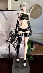 19 Inch YorHa Nier Automata A2 Battle Damage 1/4 Sexy Anime Figure New In Box