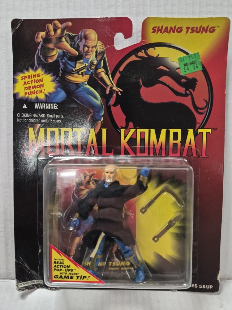 Mortal Kombat Shang Tsung Vintage Gi Joe Style Vintage Hasbro 1994 Action Figure