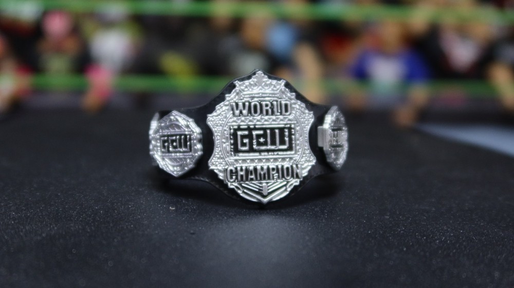 GCW Game Changer Wrestling Figure Championship Belt