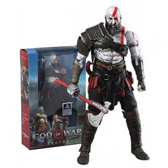 NECA God of War Kratos 7” Action Figure PVC PS Games Collectible Model Toys Gift