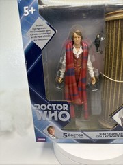 Doctor Who Castrovalva Fifth 5th Dr w Master’s TARDIS Action Figure Set NEW Nice