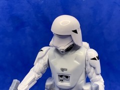 Star Wars Force Awakens- First Order Snowtrooper w/alt heads & resin accessories